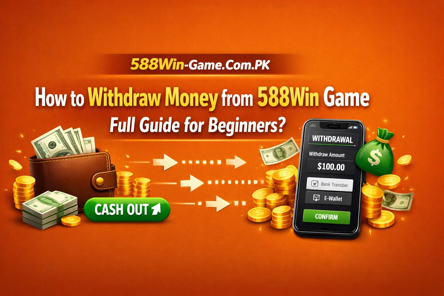 Withdraw Money from 588Win Game